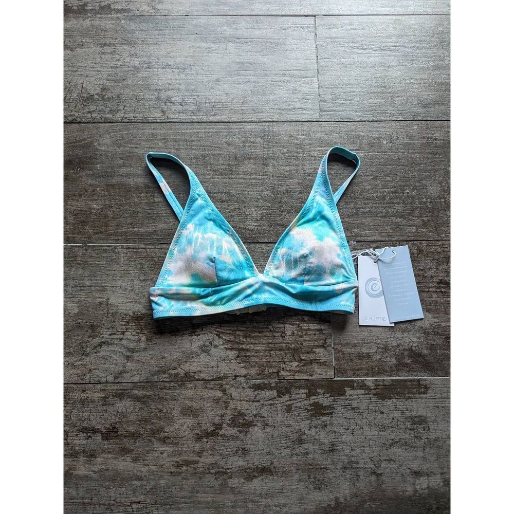 JOHNNY WAS CALME Tie Dye Adjustable Swim Top